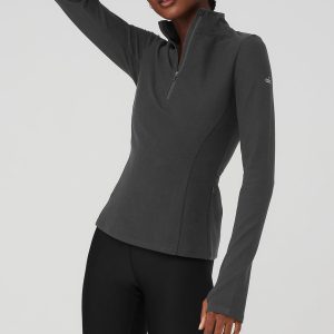 Alosoft 1/2 Zip Rapid Pullover - Anthracite