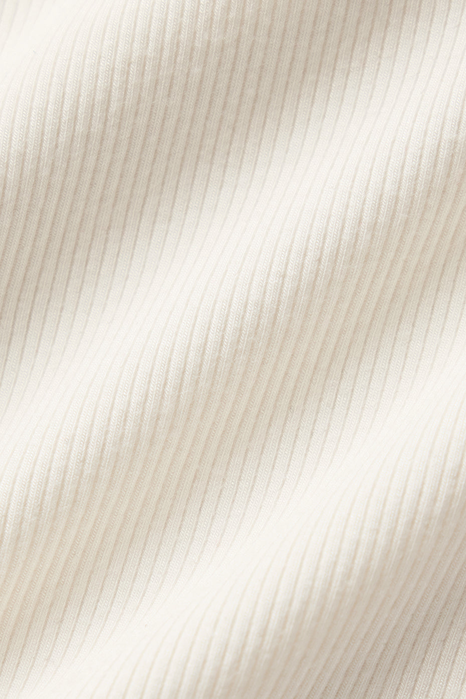 Ribbed Mesmerize Mock Neck Long Sleeve - Ivory - Image 6