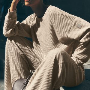 Muse Crew Neck Pullover - Gravel Heather