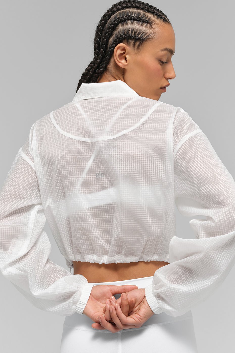 Game Time Full Zip Jacket - White - Image 3