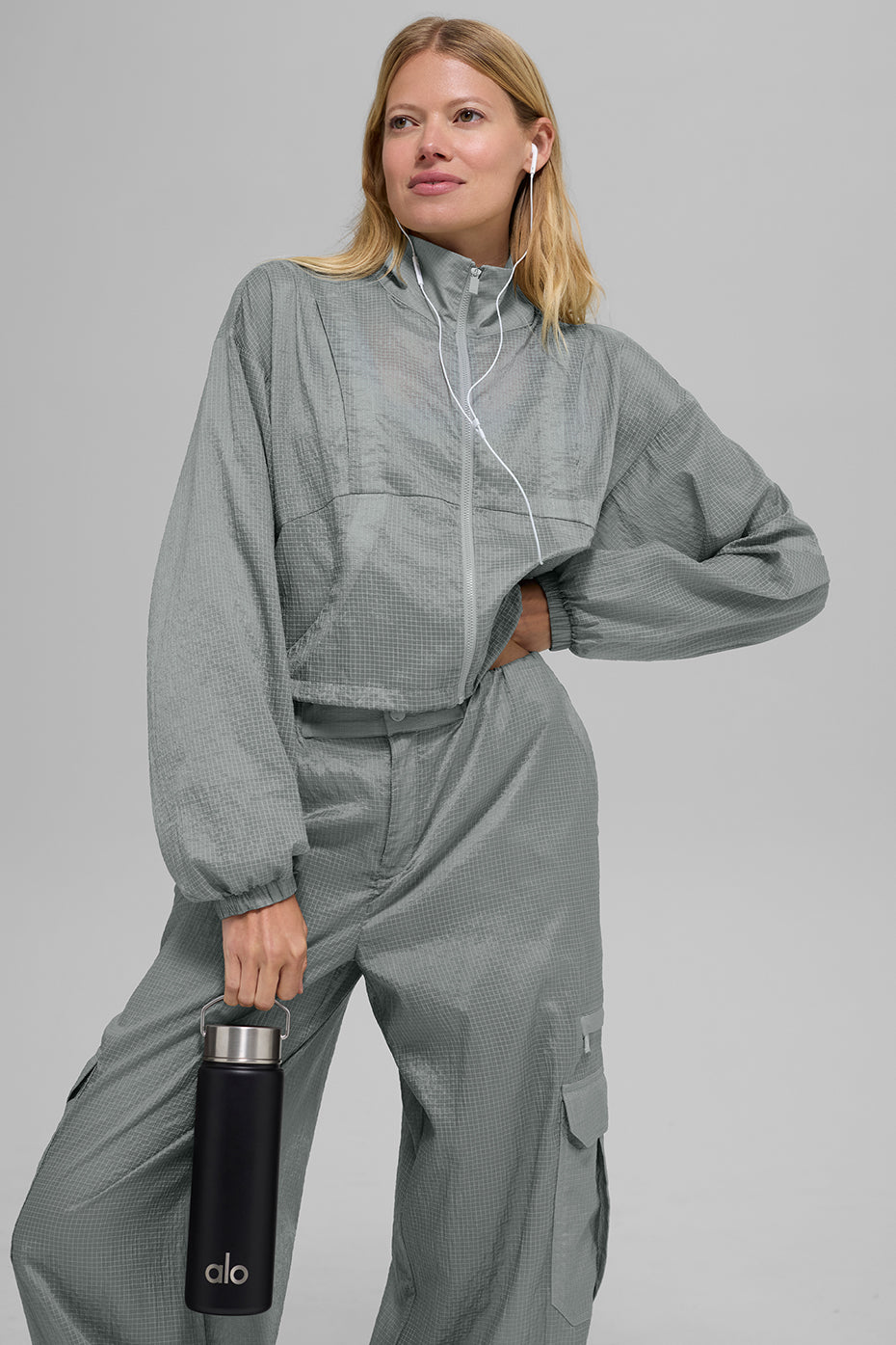 Game Time Full Zip Jacket - Lunar Grey - Image 3