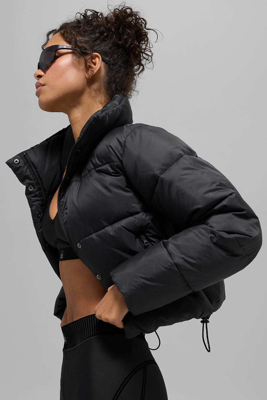 Gold Rush Puffer - Black - Image 3