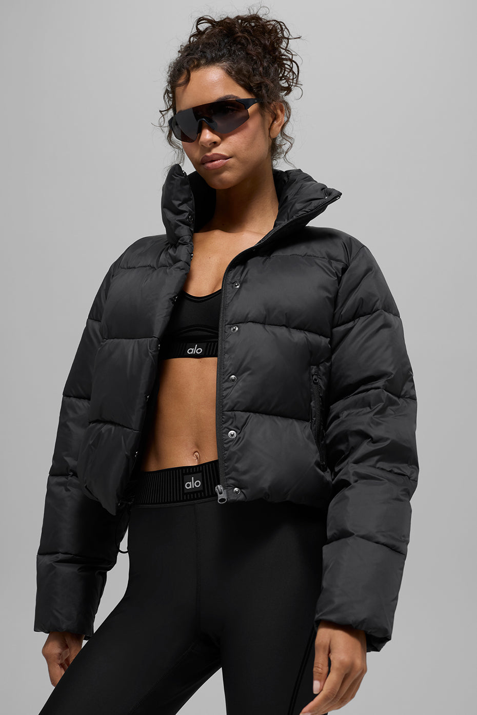 Gold Rush Puffer - Black - Image 2