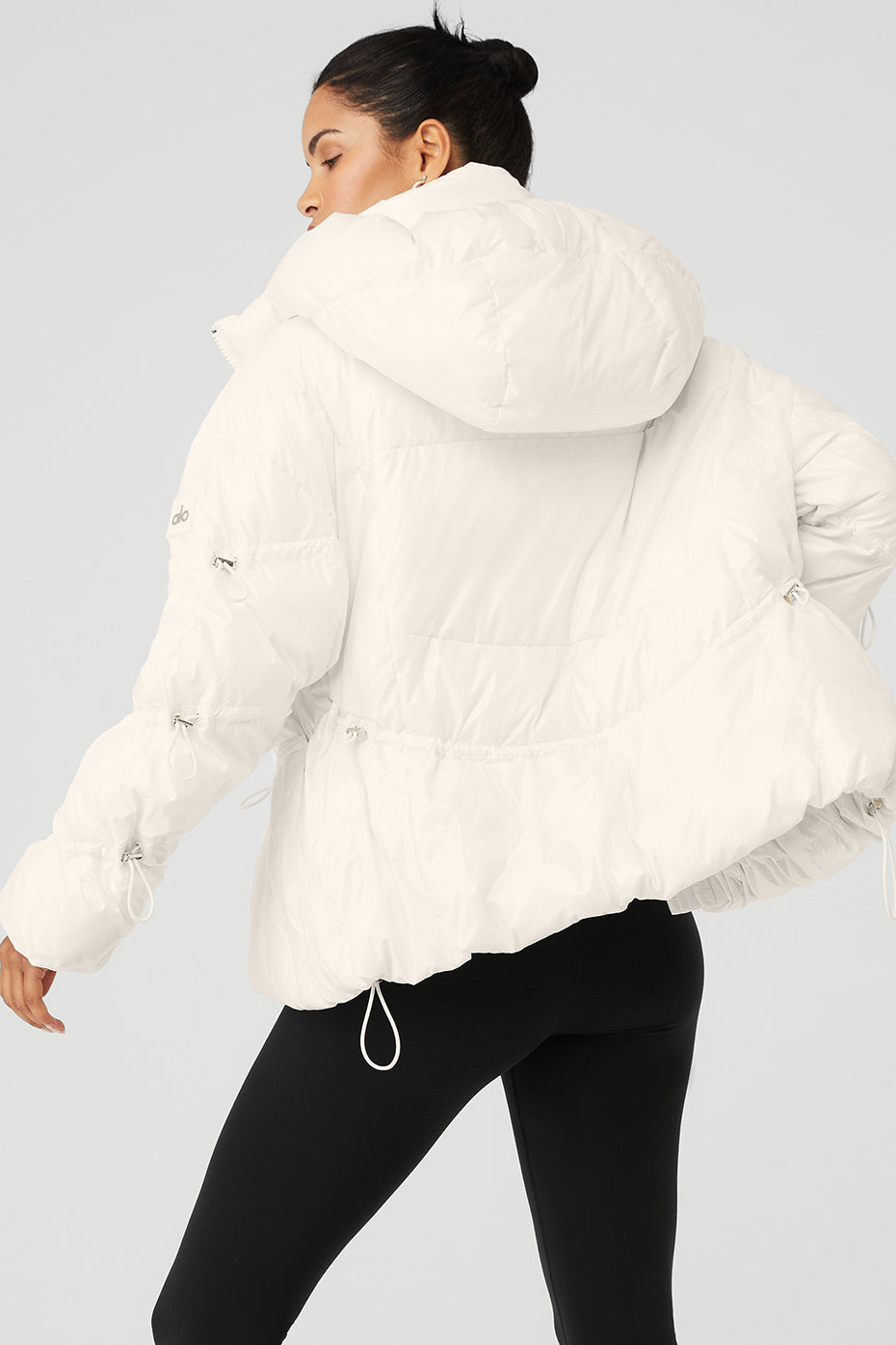 Stunner Puffer Jacket - Ivory - Image 2
