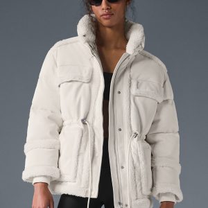 Ice Breaker Puffer Jacket - Ivory