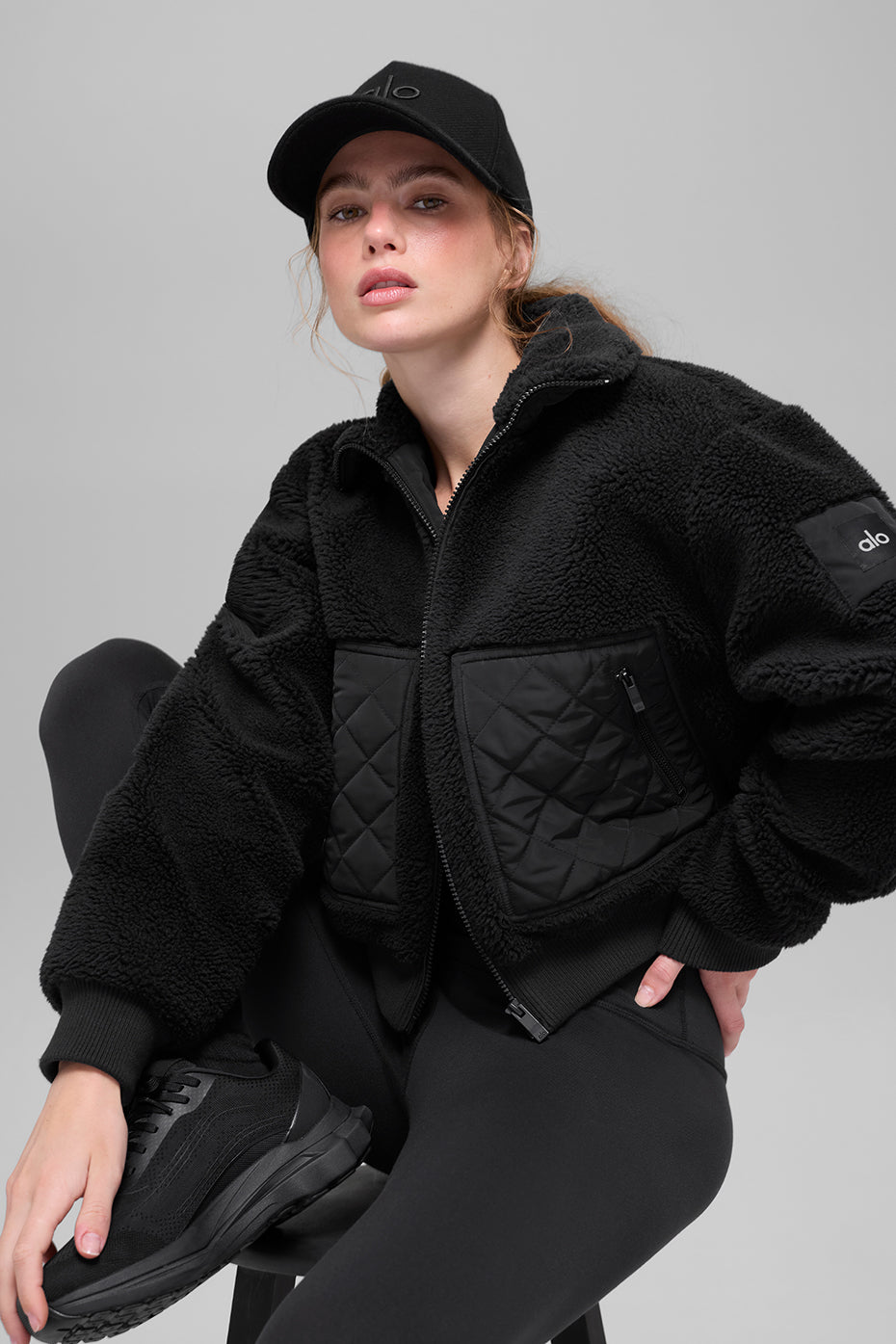 Sherpa Edge Bomber - Black - Image 4
