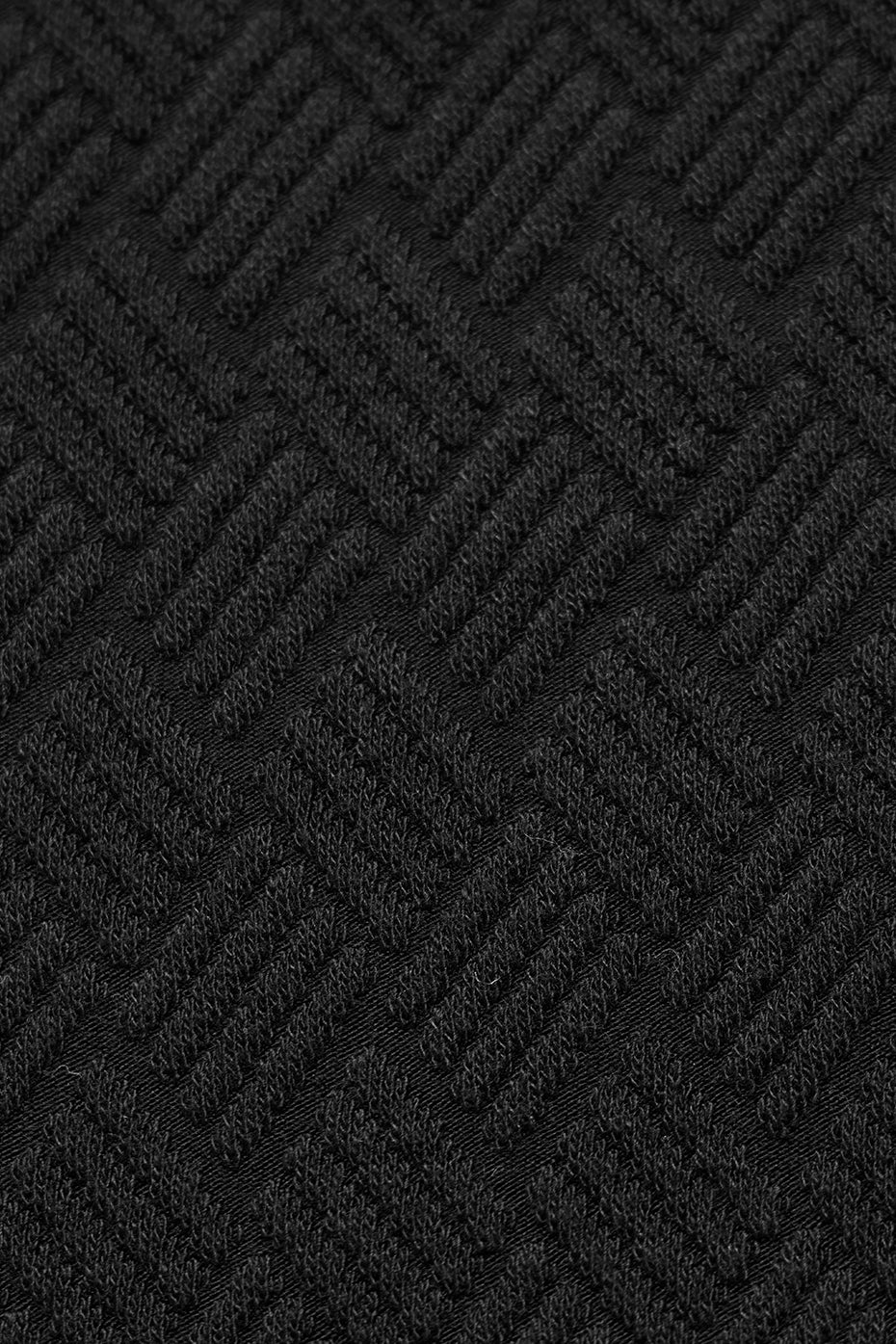 Cropped Doubles Only Full Zip Jacket - Black - Image 10