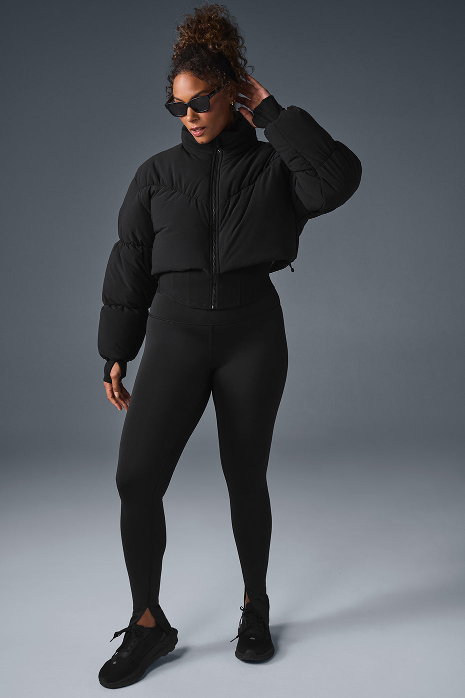 Main Act Corset Puffer - Black - Image 11