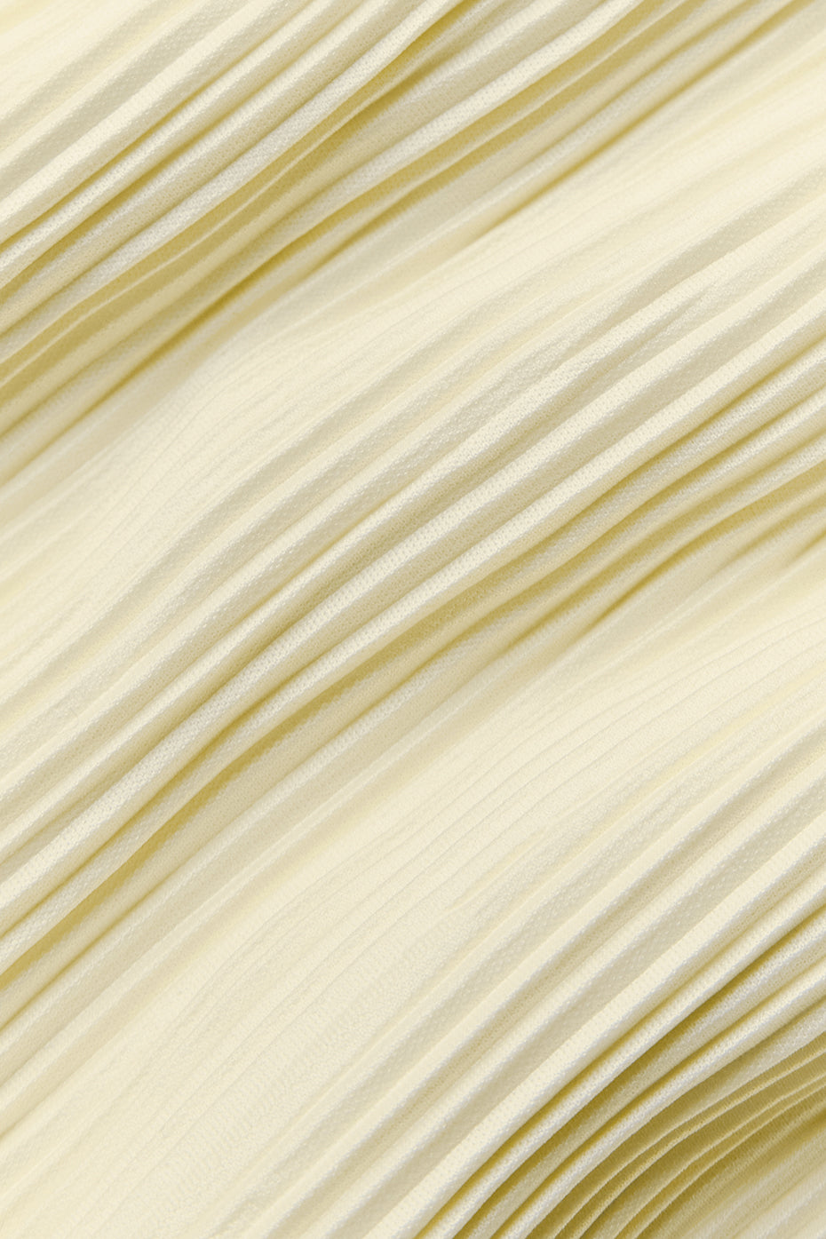 Cropped Micro Plisse Jacket - Lemon Ice - Image 5