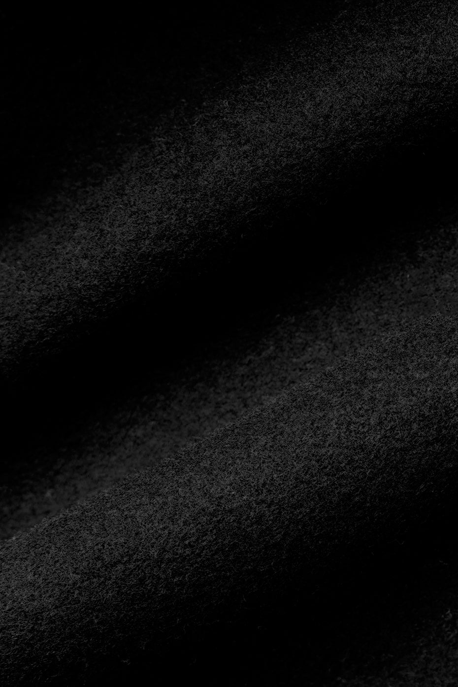 Wool Cropped Metro Trench - Black - Image 5