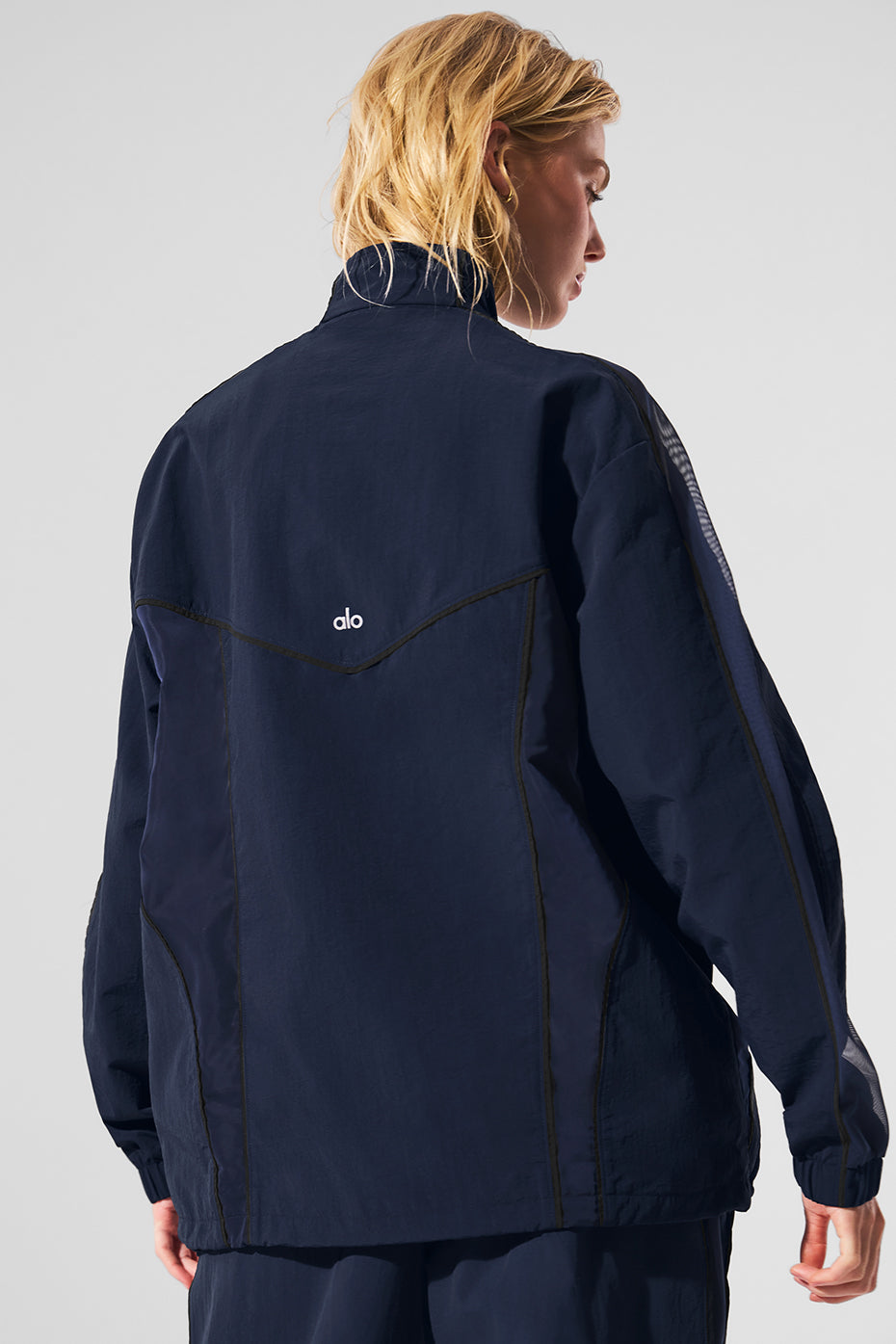 Origin Full-Zip Track Jacket - Navy/Black - Image 3