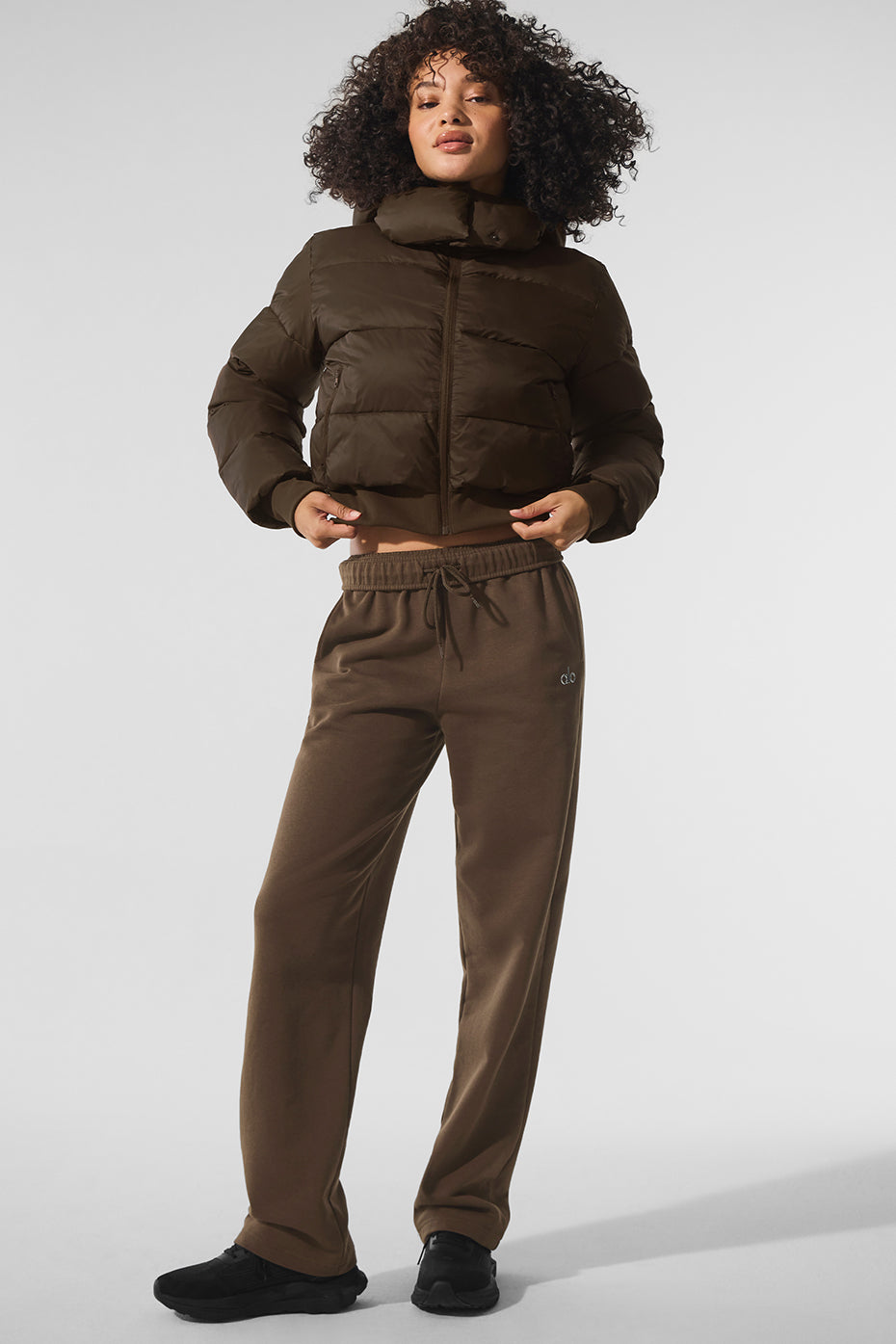 Foxy Puffer Jacket - Espresso - Image 4