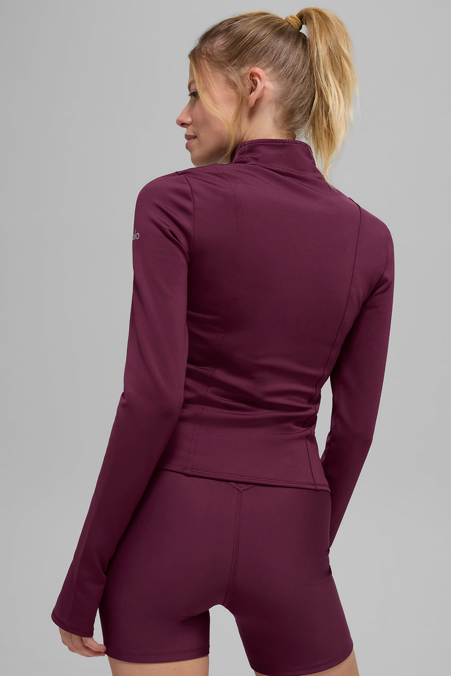 Airlift Winter Warm Radiant Full-Zip Jacket - Burgundy - Image 4