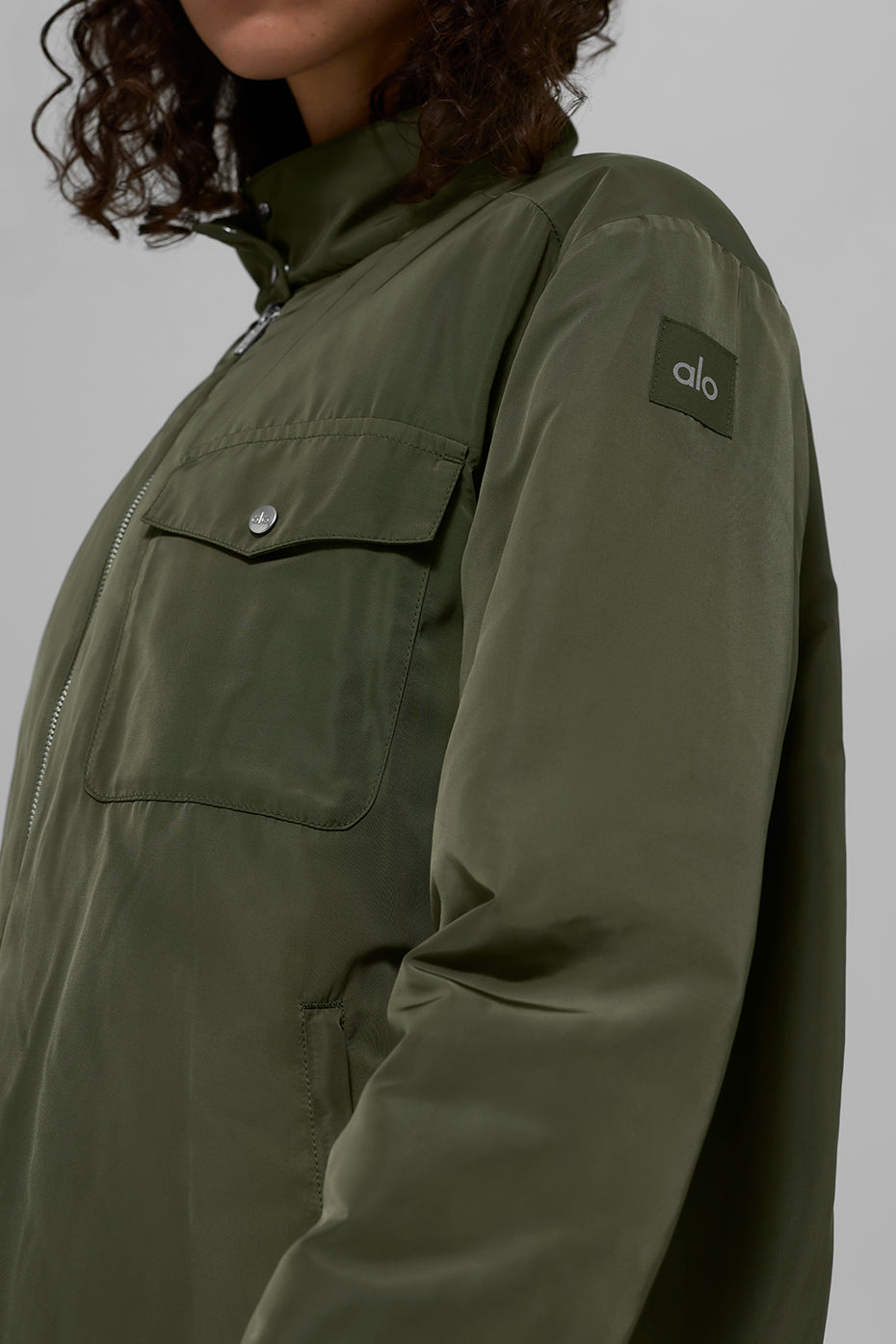 Work It Bomber - Green Olive - Image 5