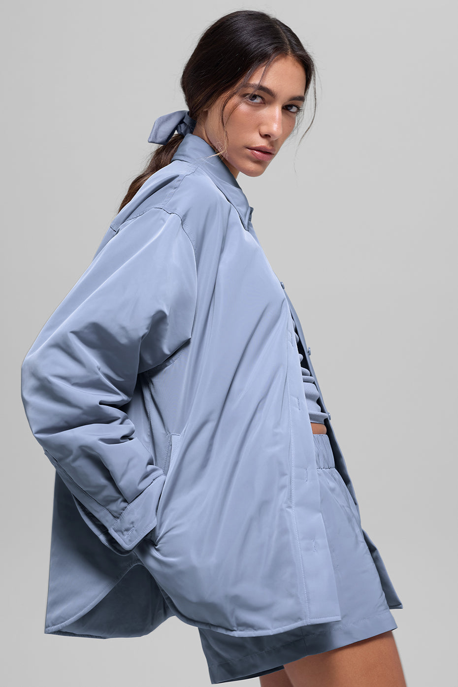 Socialite Shacket - Winter Frost - Image 3