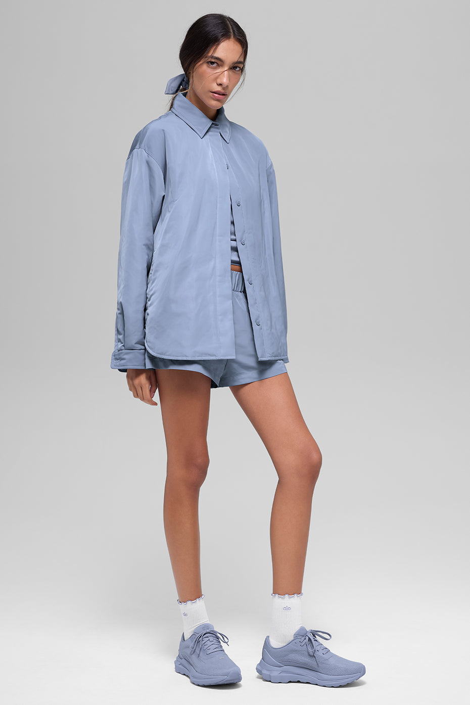 Socialite Shacket - Winter Frost - Image 4