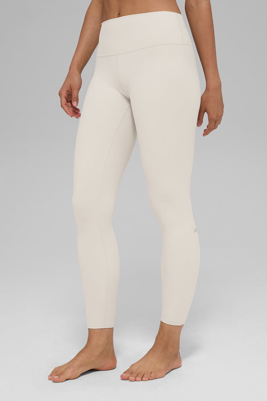 Alosoft High-Waist 7/8 Highlight Legging - Bone - Image 2