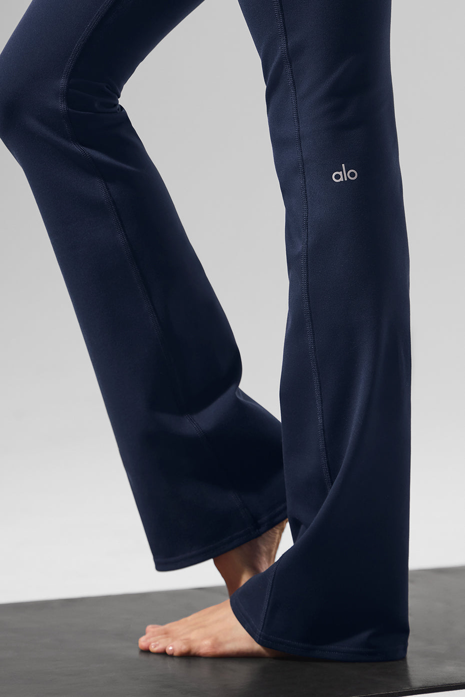 Airbrush High-Waist Bootcut Legging - Navy - Image 5