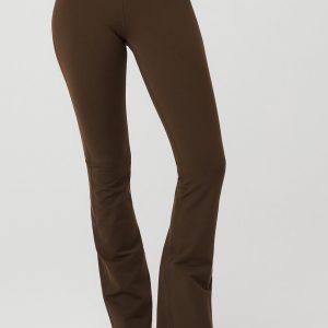Airbrush High-Waist Bootcut Legging - Espresso