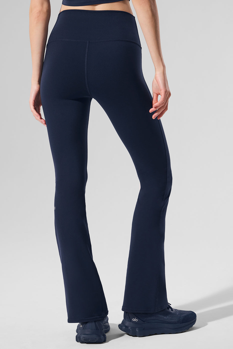 Airbrush High-Waist 7/8 Bootcut Legging - Navy - Image 3