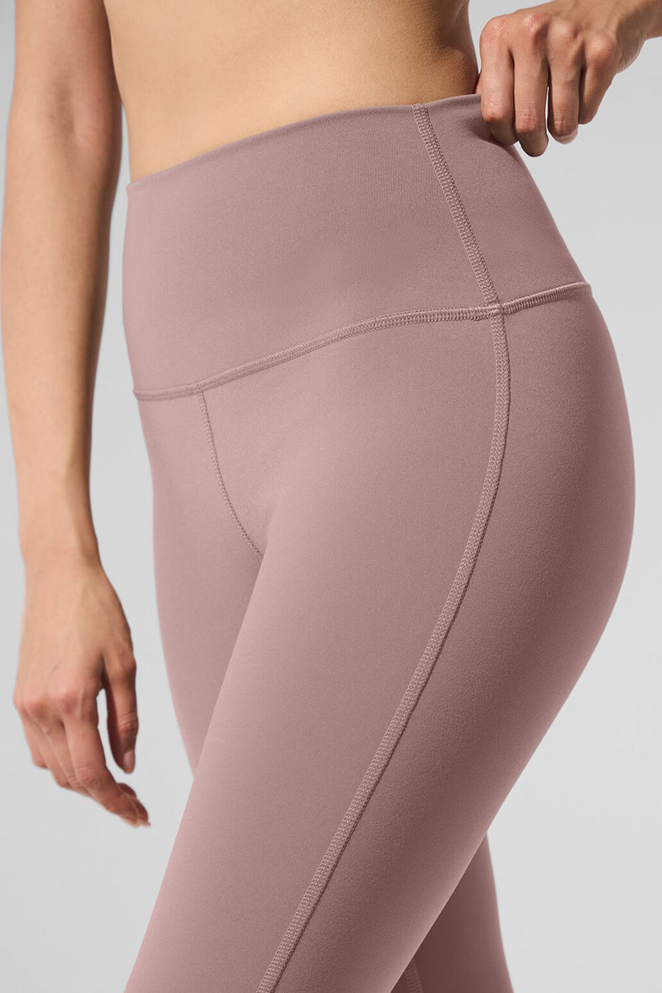 Airbrush High-Waist Bootcut Legging - Taupe - Image 3