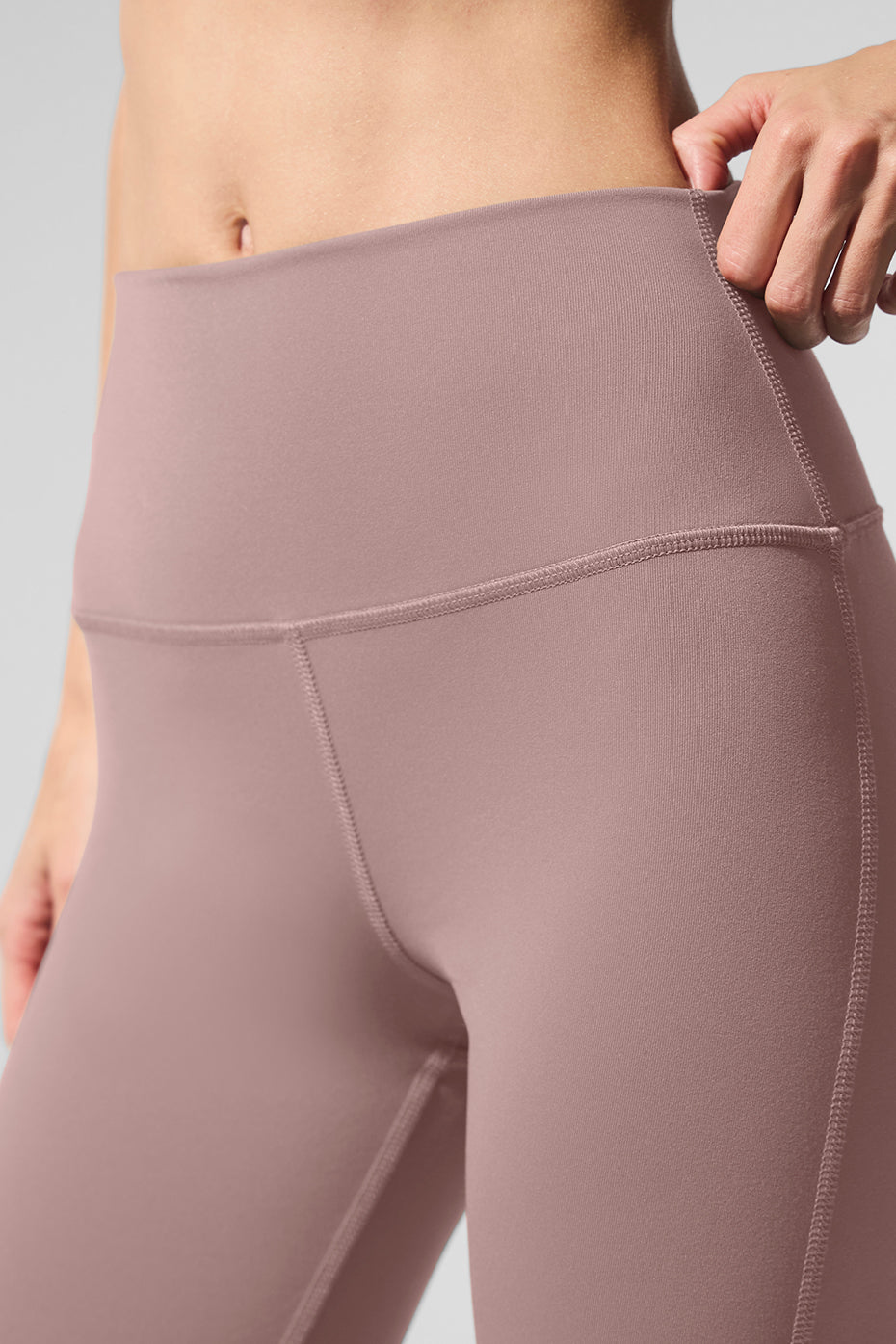 Airbrush High-Waist 7/8 Bootcut Legging - Taupe - Image 4