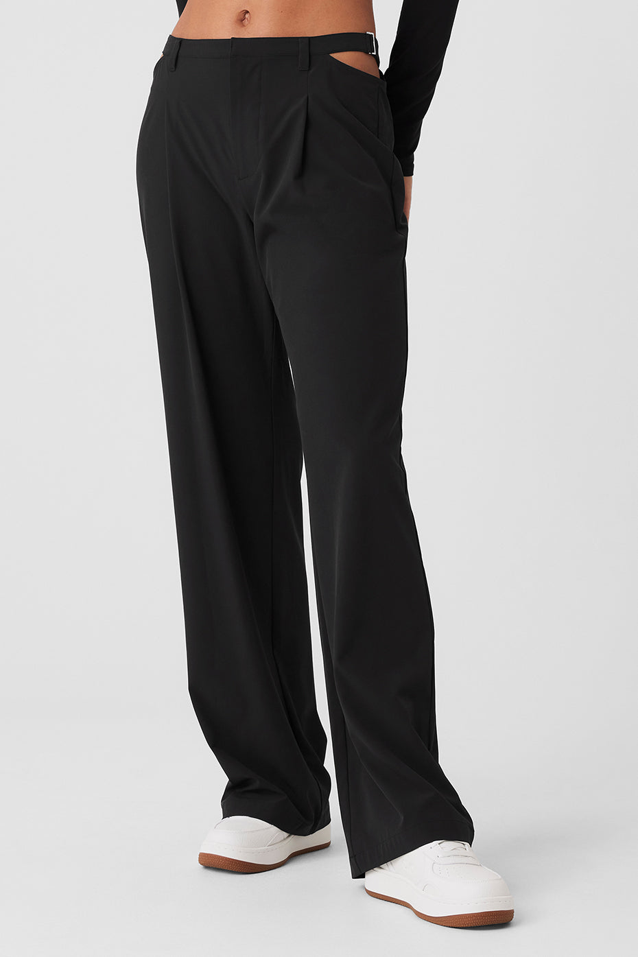 Mid-Rise Showdown Trouser - Black - Image 3