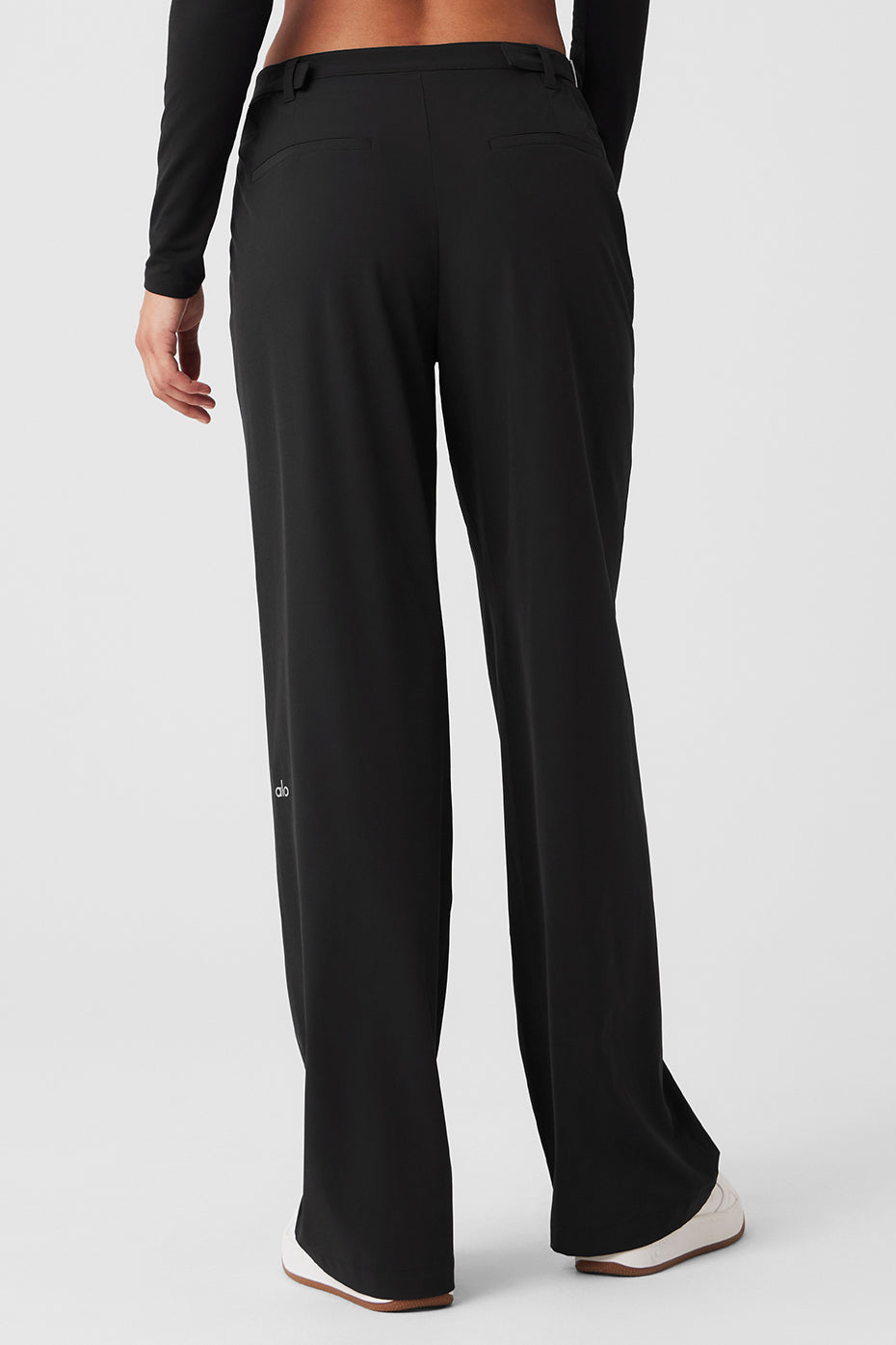 Mid-Rise Showdown Trouser - Black - Image 4