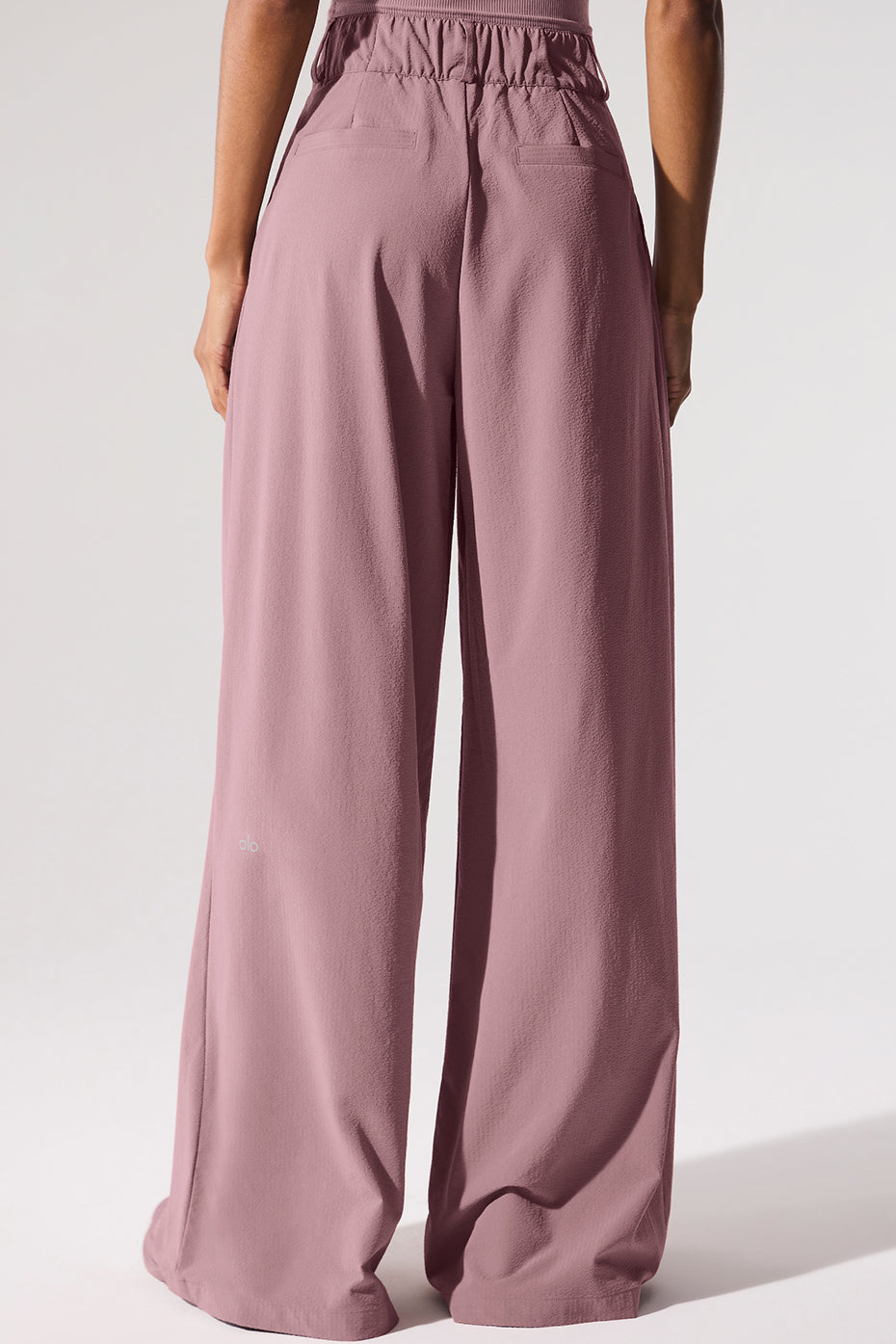 High-Waist Dreamscape Trouser (Long) - Smoky Quartz - Image 3