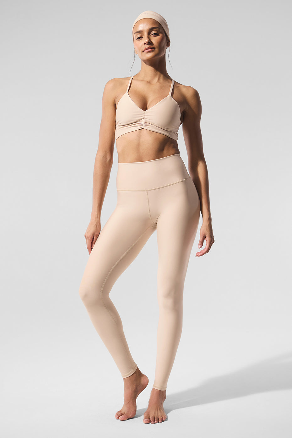 High-Waist Airlift Legging - Macadamia - Image 5