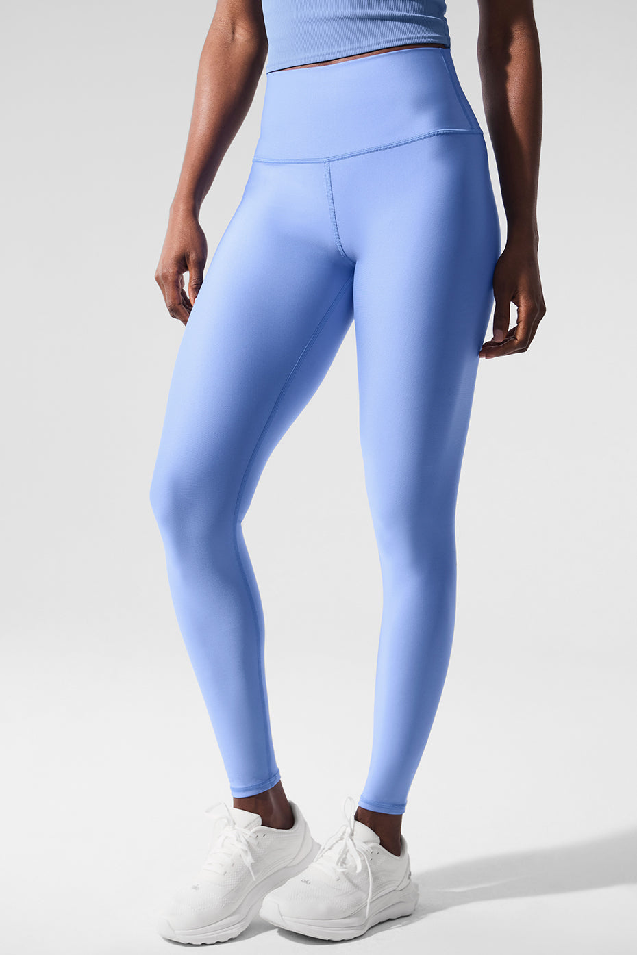 High-Waist Airlift Legging - Crystal Clear Blue - Image 2