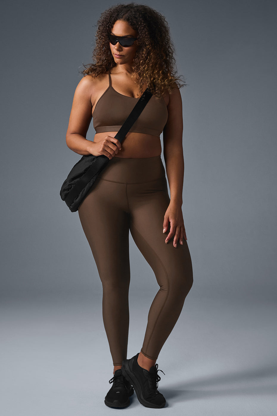 High-Waist Airlift Legging - Espresso - Image 8