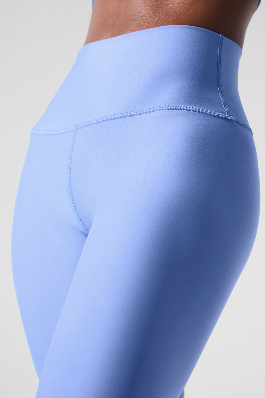 7/8 High-Waist Airlift Legging - Crystal Clear Blue - Image 3