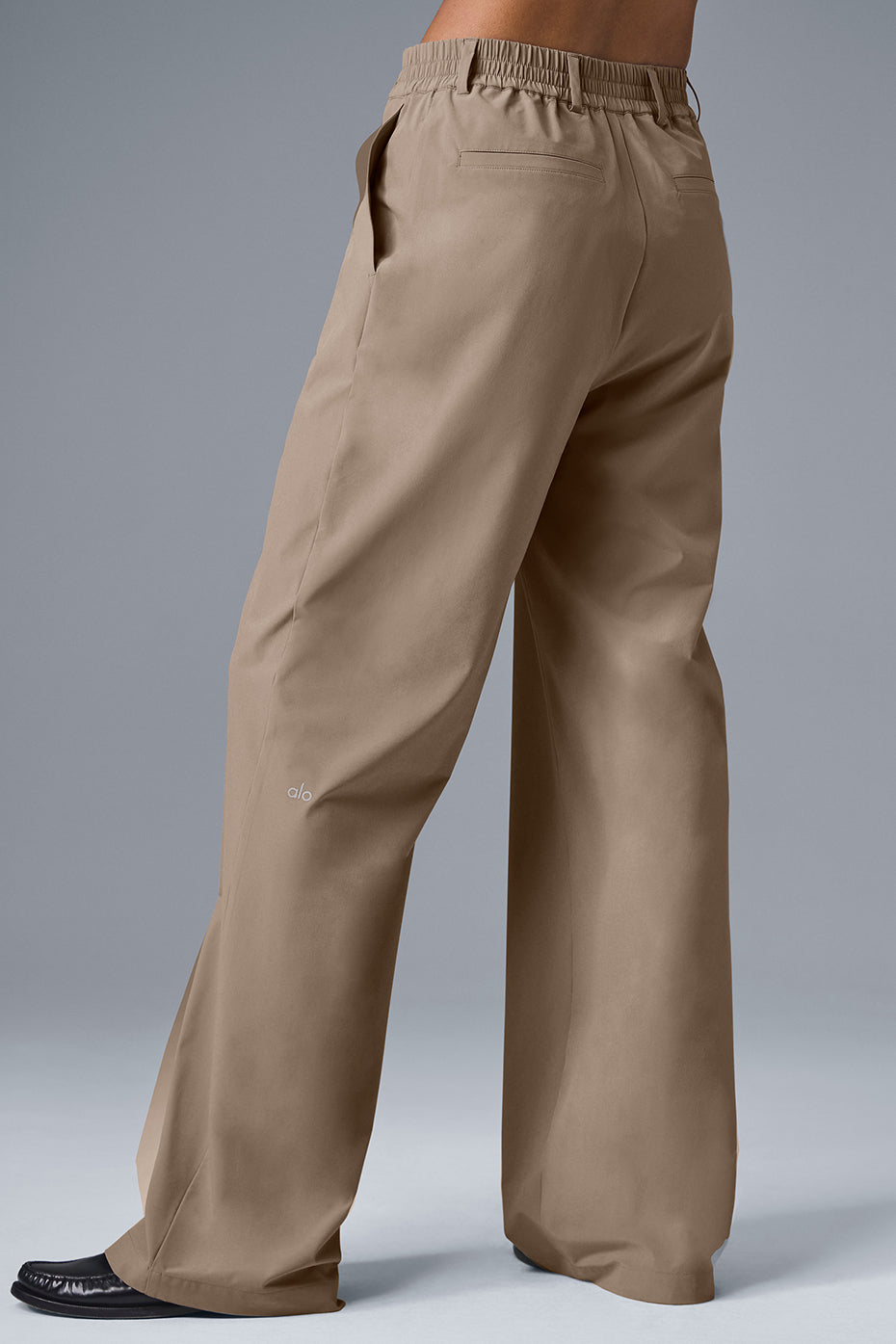 High-Waist Pursuit Trouser (Long) - Gravel - Image 4
