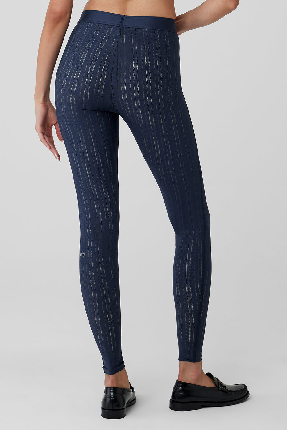 High-Waist Euphoria Legging - Navy - Image 2
