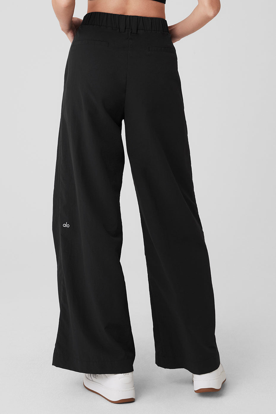 High-Waist Street Smart Trouser - Black - Image 2