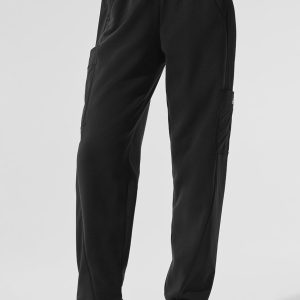 Polar Fleece Wintry Mix Pant - Black
