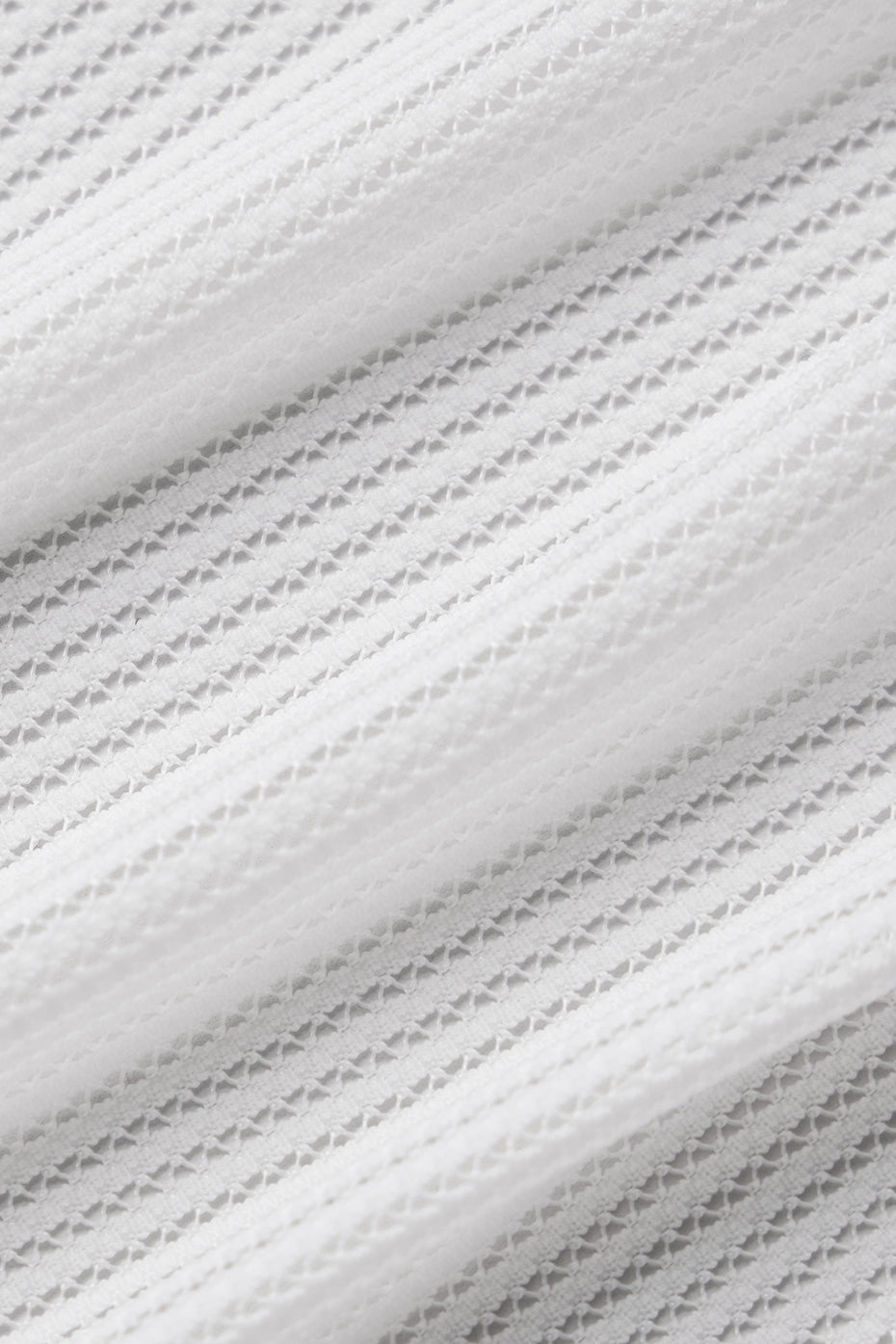 Striped Mesh Tropical Nights Flare Pant - Ivory - Image 2