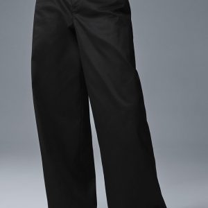 Wanderlust Wide Leg Trouser - Black