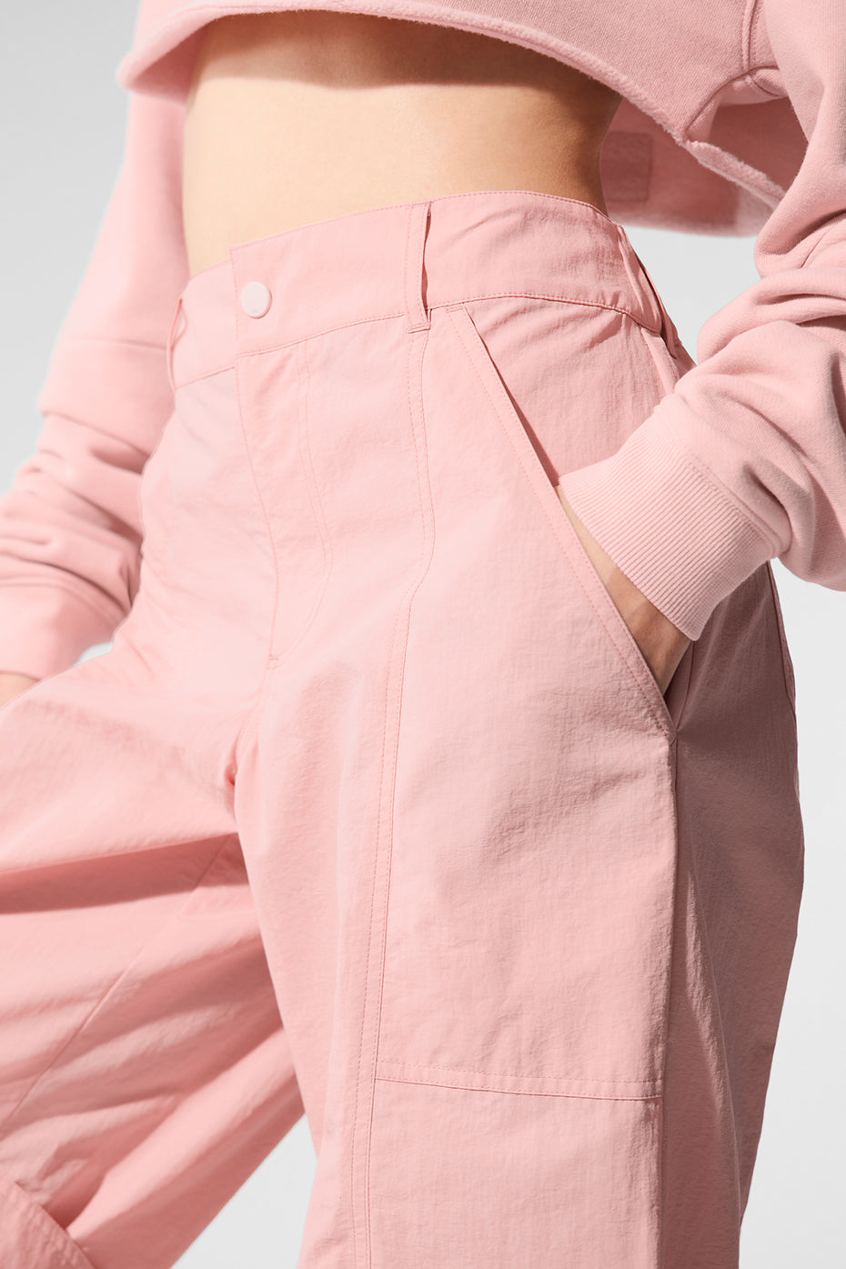 High-Waist Voyager Trouser - Pink Quartz - Image 4