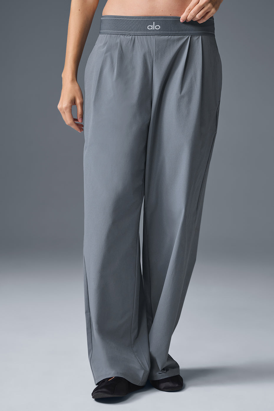 Suit Up Trouser (Long) - Steel Grey - Image 2