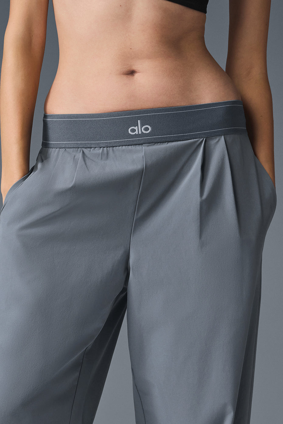 Suit Up Trouser (Long) - Steel Grey - Image 4