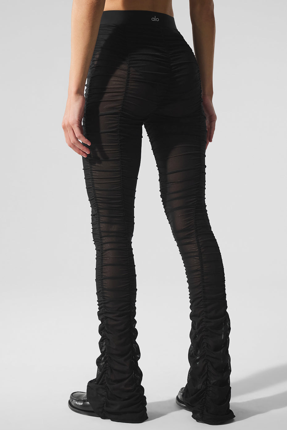 Airlift Mesh High-Waist Cherish Legging - Black - Image 3