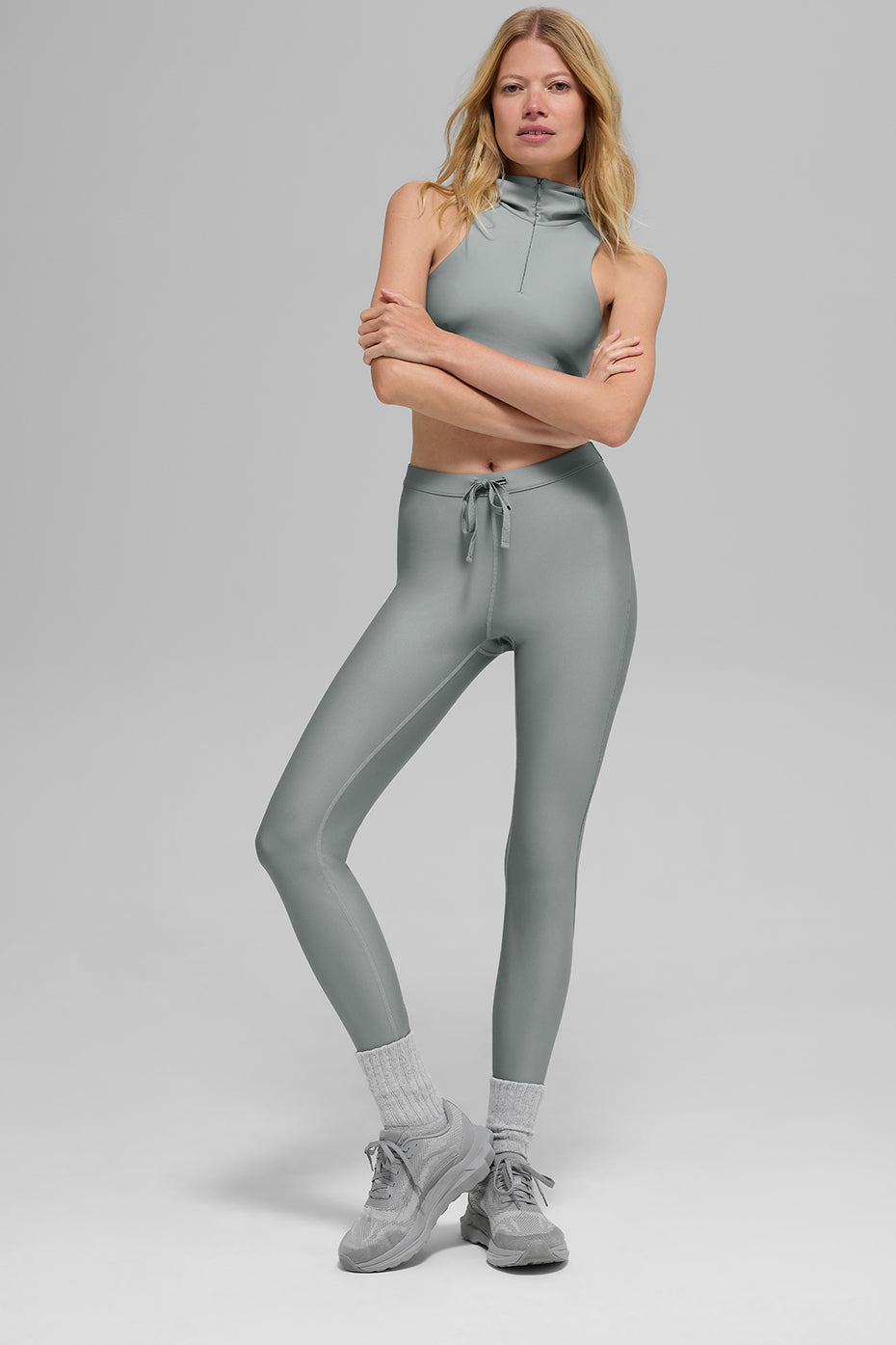 Airlift High-Waist Light Speed Legging - Lunar Grey - Image 5