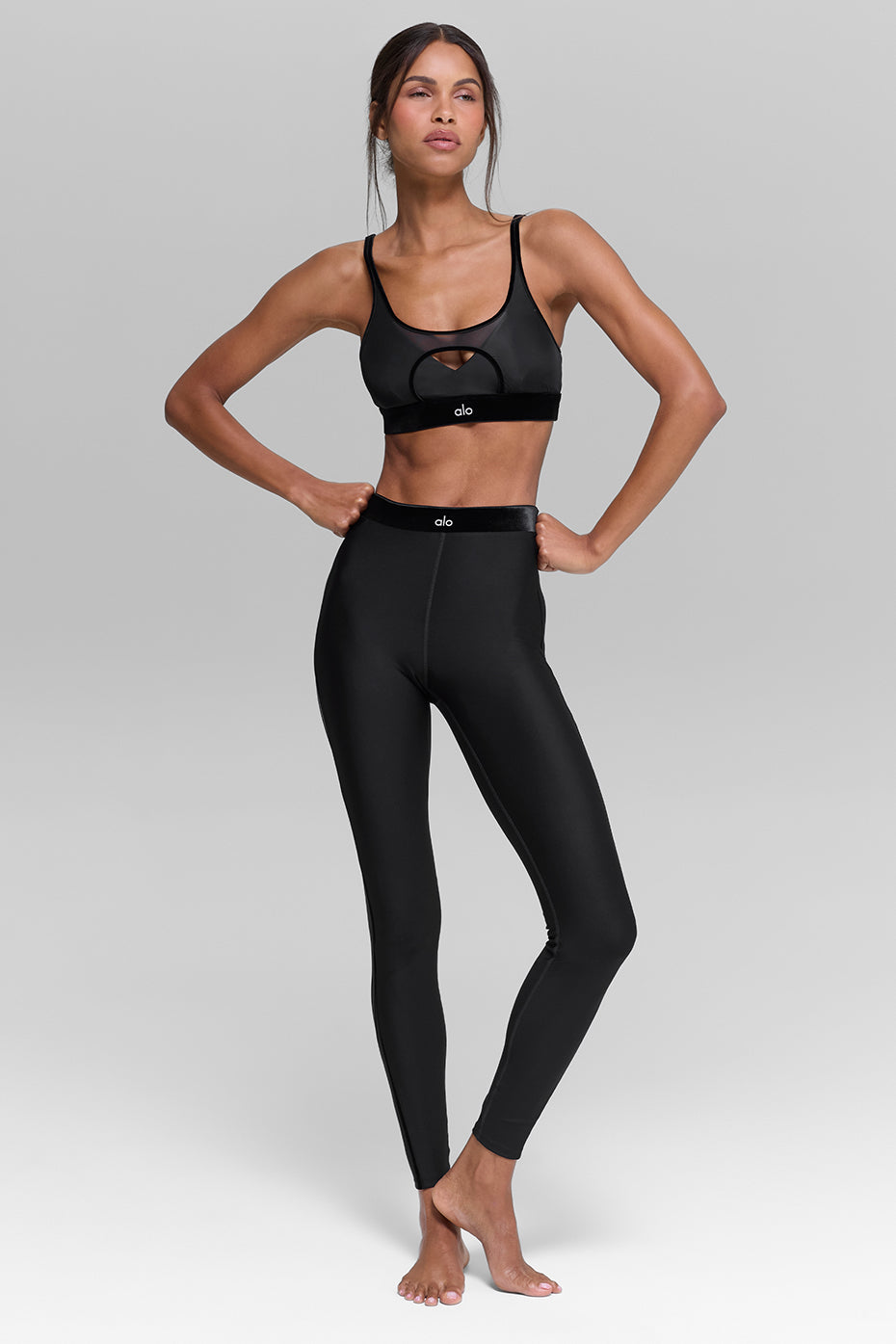 Airlift High-Waist Moonlight Legging - Black - Image 5