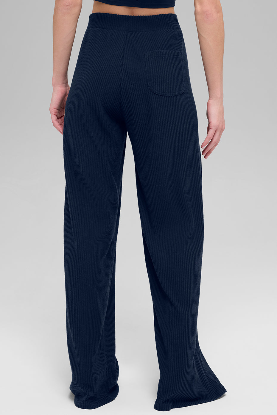 Muse Wide Leg Pant - Navy - Image 3