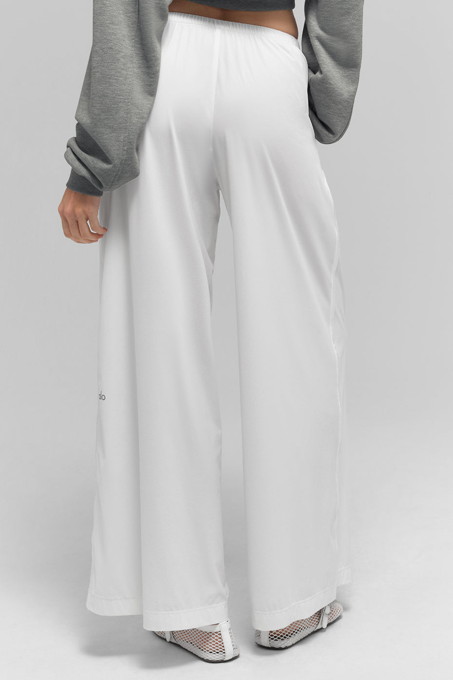 Breezy Wide Leg Pant (Regular) - White - Image 3