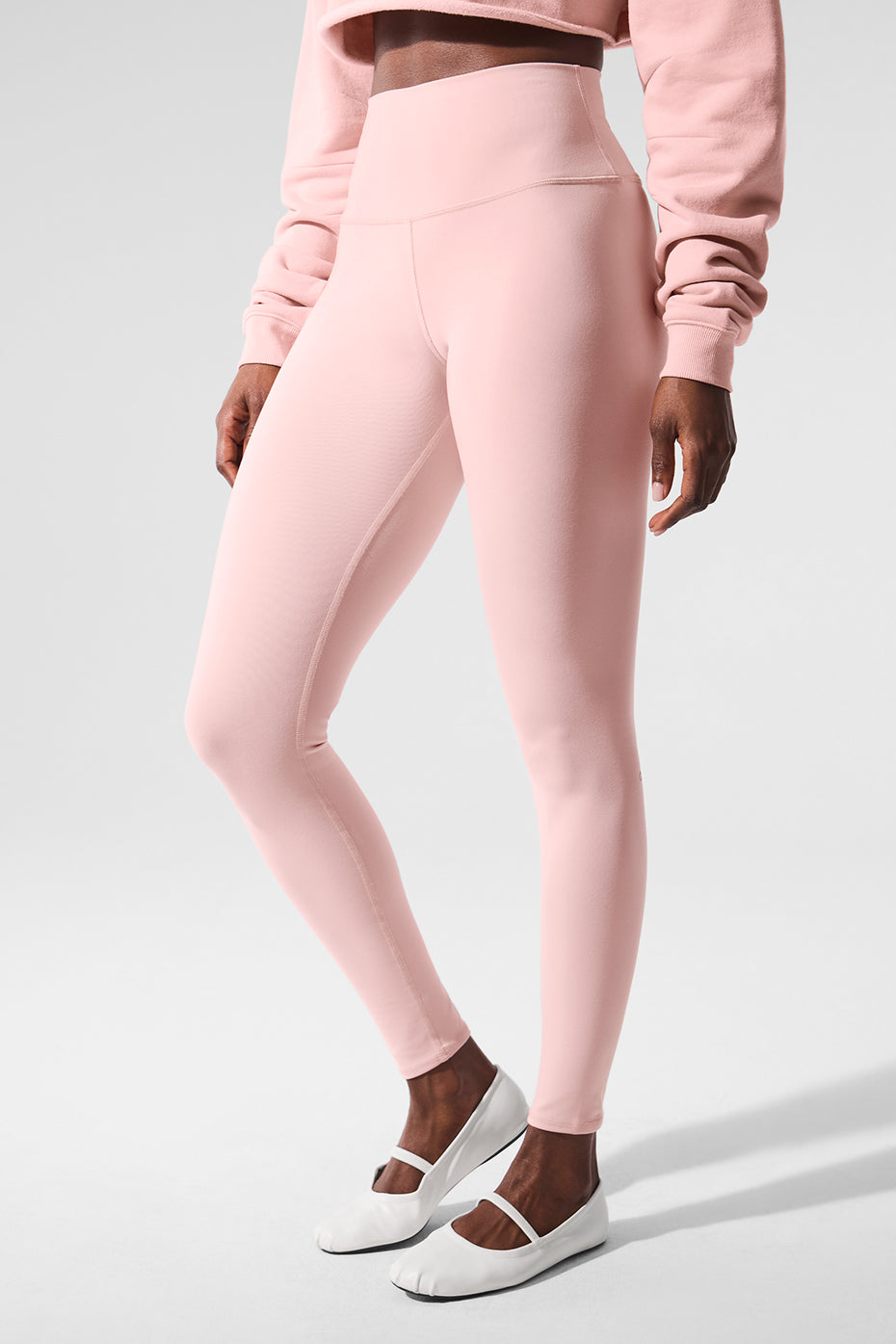 High-Waist Airbrush Legging - Pink Quartz - Image 3