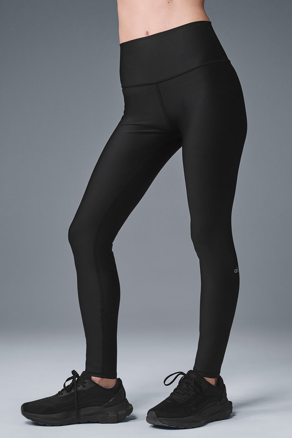 High-Waist Airlift Legging - Black - Image 4