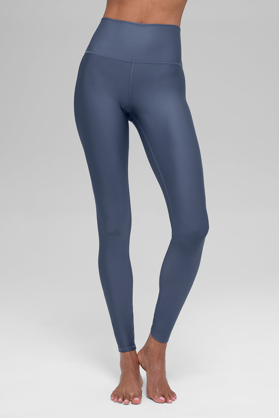 High-Waist Airlift Legging - Bluestone
